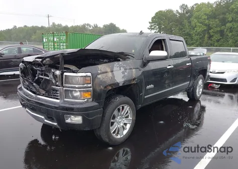 2014 Chevrolet Silverado 1500 High Country from USA, damaged, VIN 3GCUKTEC1EG506438
